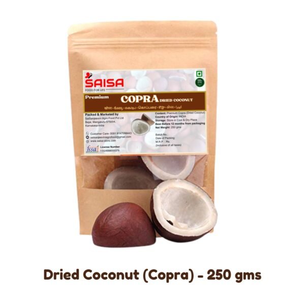 SAISA Sun Dried Coconut (Copra) – SAISA Brand Sun Dried Coconut (Copra)