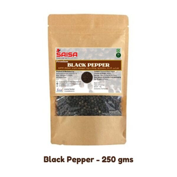 SAISA Black-Pepper – SAISA Premium Quality Black Pepper whole